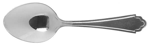RBU1 Straight Handle Baby Spoon by Rosebud