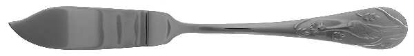 Asian Birds (Stainless) Flat Handle Master Butter Knife