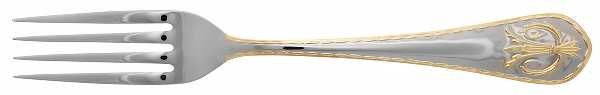 Tennyson (Stainless) Large Solid Cold Meat Serving Fork