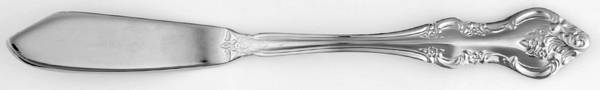 RXV2 (Silverplate) Flat Handle Master Butter Knife