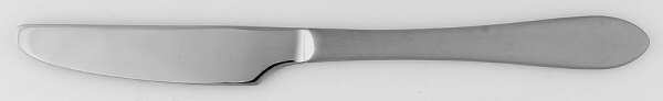 Flute (Satin Stainless) Dessert Knife Solid Piece