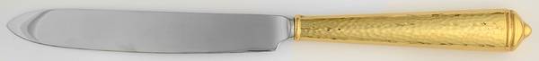 Leopardo-Gold Electroplate New French Hollow Knife