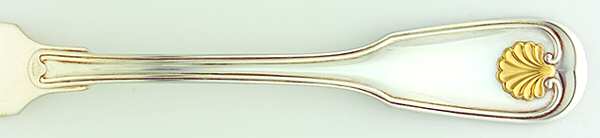 Augsburger Muschel (Gold) (Silverplate) by Robbe &amp; Berking