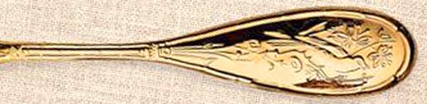 Japanese Bird and Bamboo (Gold Electroplate) by Ricci (Argentieri)