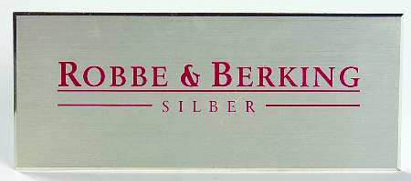Advertising Signs by Robbe &amp; Berking