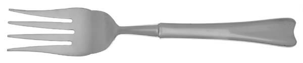 Tablet (Stainless) Cold Meat Fork Large, Stainless Tines HC