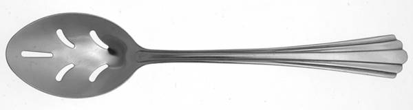 RHH9 (Stainless) Pierced Tablespoon (Serving Spoon) by Royal Household