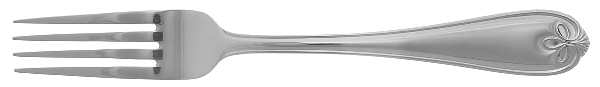 Ribbon Crest (Stainless) Fork by Reed & Barton
