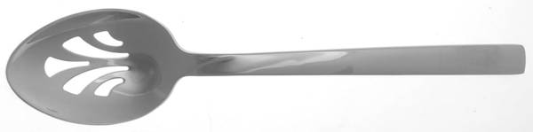 Daria (Stainless, All Glossy) Pierced Tablespoon (Serving Spoon) by Reed & Barton