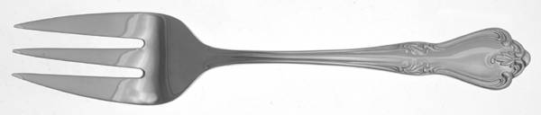 Medium Solid Cold Meat Serving Fork