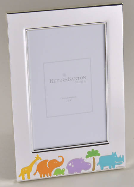 Jungle Parade (Silverplate, Hollowware) Frame-Holds 4" X 6" Picture