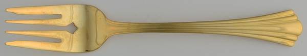 RGL24 (Gold Electroplate) Individual Salad Fork