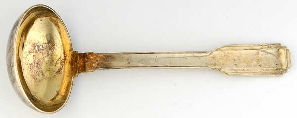 Art Deco (Gold Electroplate) Solid Gravy Ladle