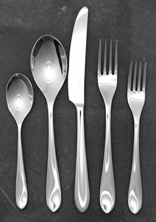 Flute (Mirror Stainless) 40 Piece Estate Set