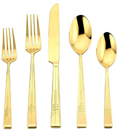 Tree of Life Gold(Stainless, Gold Electroplate) by Ricci (Argentieri)
