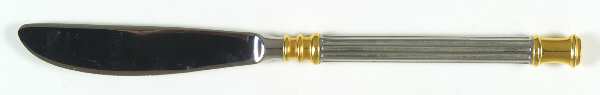 Tucano (Stainless, Gold Accent) Modern Solid Knife