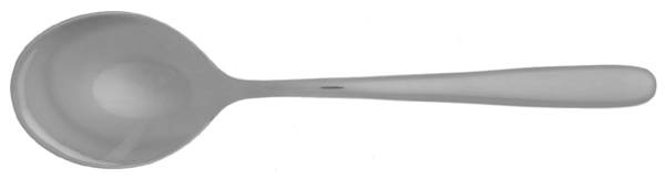 Hannah (Stainless) Round Bowl Soup Spoon (Bouillon)