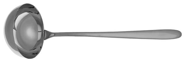 Hannah (Stainless) Solid Soup Ladle