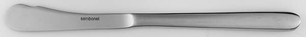 Hannah (Stainless) Flat Handle Master Butter Knife