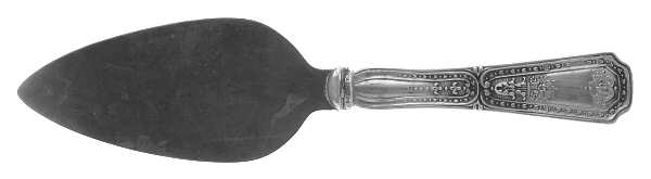 Carpathia (Sterling, 1900) Cheese Server with Silverplate Blade