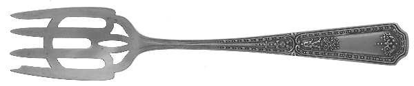 Carpathia (Sterling, 1900) Pastry Fork