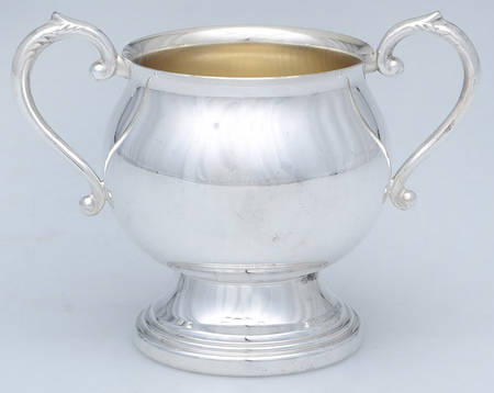 Silverplate Hollowware Mini Open Sugar Bowl