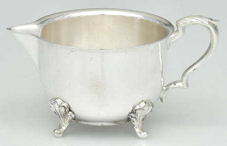 Silverplate Hollowware Mini Creamer by Sheridan Silver Co