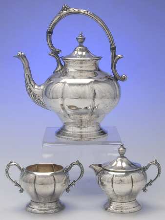 Silverplate Hollowware (3 Pc) Coffee Set (PCP,PCR,PSU)