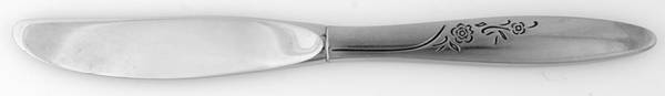 Petite Rose Modern Hollow Butter Spreader (Stainless) by Stonegate
