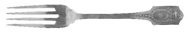 Adam (Sterling, 1909, No Monograms ) Fork