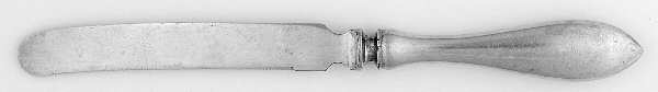 Buckingham (Sterling, 1915) Orange Knife with Silverplate Blade