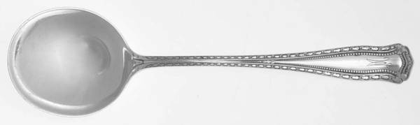 Marie Louise (Sterling, 1915) Round Bowl Soup Spoon (Cream Soup)