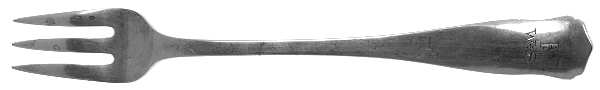 Ramona (Sterling, 1912, No Monograms) Cocktail/Seafood Fork