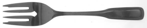 1776 (Stainless) Medium Solid Cold Meat Serving Fork