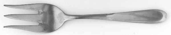 SMT1 (STAINLESS) Medium Solid Cold Meat Serving Fork