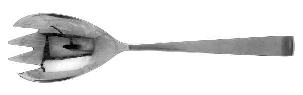 Cora (Stainless, Holland) Solid Salad Serving Fork
