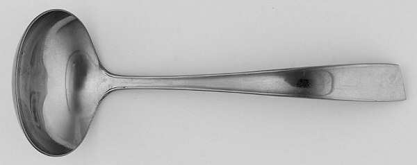 SOO2 (STAINLESS) Solid Gravy Ladle