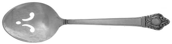 Majesty (Stainless) Pierced Tablespoon (Serving Spoon) by Stanley Roberts