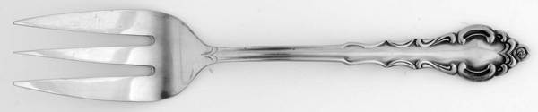 Melody (Stainless) Medium Solid Cold Meat Serving Fork