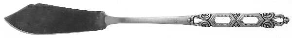 Monet (Stainless) Flat Handle Master Butter Knife