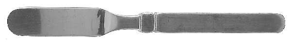 Cottage (Stainless) Flat Handle Master Butter Knife