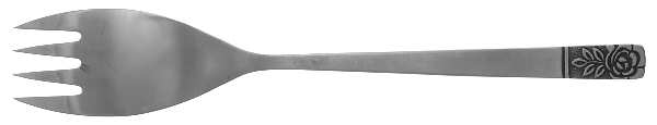 SRE1 (STAINLESS) Medium Solid Cold Meat Serving Fork