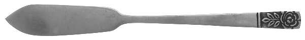 SRE1 (STAINLESS) Flat Handle Master Butter Knife