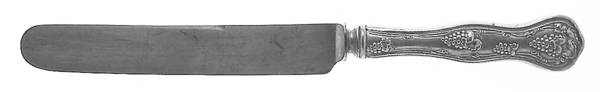 Muscatel (Silverplate) Old French Hollow Knife with Bolster