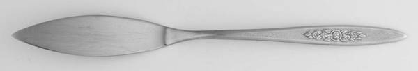 SRS6 (STAINLESS) Flat Handle Master Butter Knife