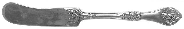 Sweet Pea (Silverplate) Flat Handle Butter Spreader