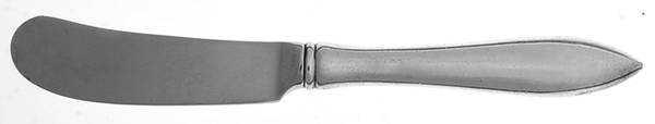 Buckingham (Sterling) Butter Spreader Hollow Hdl-Paddle/Stainless Blade