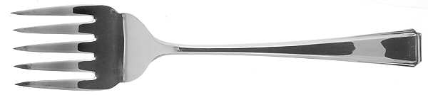 Harley (Silverplate) Large Solid Cold Meat Serving Fork