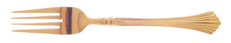 Pavilion (Gold Electroplate) Fork