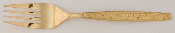 Gold La Spana (Gold Electroplate) Individual Salad Fork